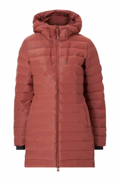 Rains Overtøj|Overtøj>Jakke Lohja Long Puffer Curve Jacket W3t3 Honor