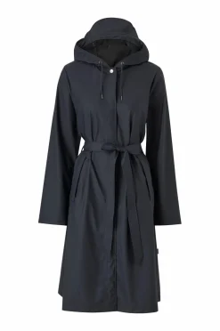 Rains Regntøj>Regnjakke A-line Longer W Jacket W3 47navy