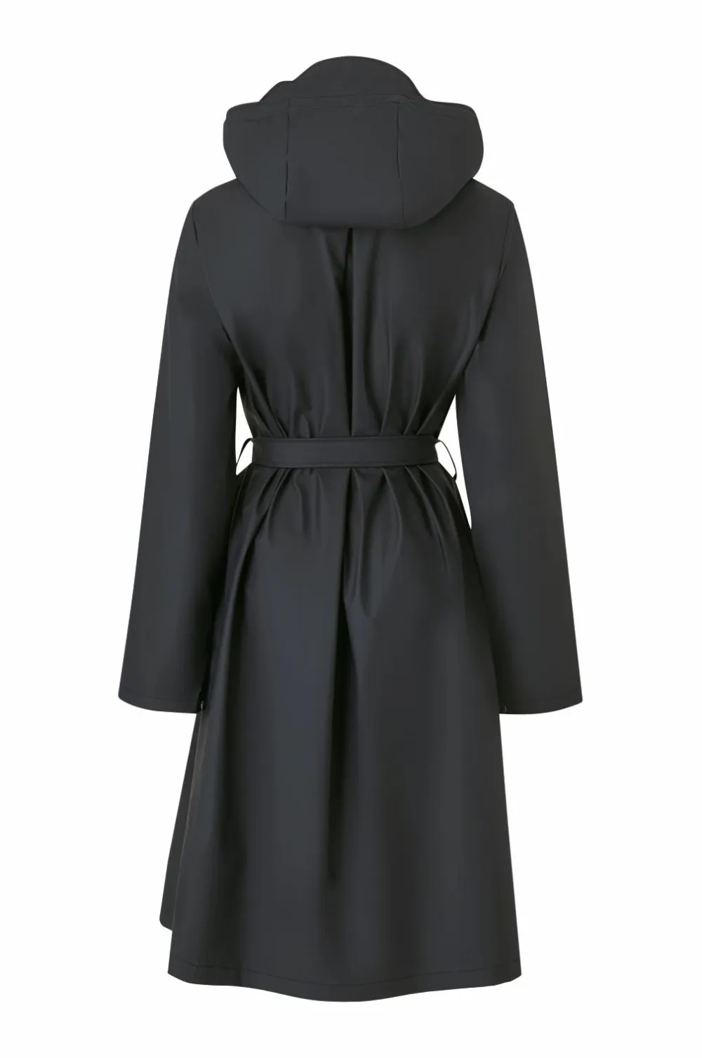 Rains Regnjakke A-line Longer W Jacket W3 Black Clearance
