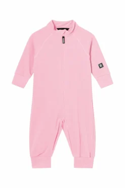 Reima Fleeceoverall Fleece Tarhaan Grey pink Hot