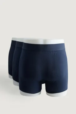 Resteröds Boxer Bamboo 3-Pak Regular Leg Navy Best