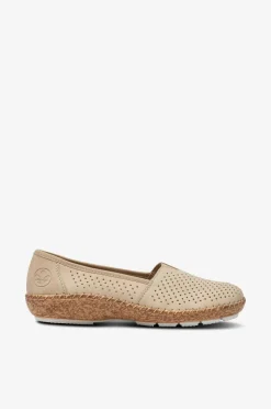 Rieker Ballerinasko>Ballerinasko 44854-60 Beige