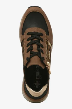 Rieker Sneakers>Kondisko 58902-24 Brown Combination