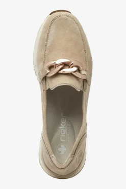 Rieker Loafers 58944-60 Beige Clearance