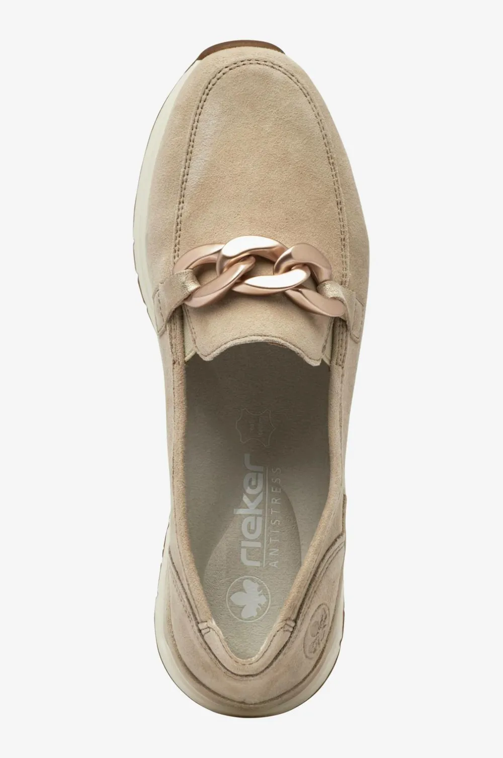 Rieker Loafers 58944-60 Beige Clearance