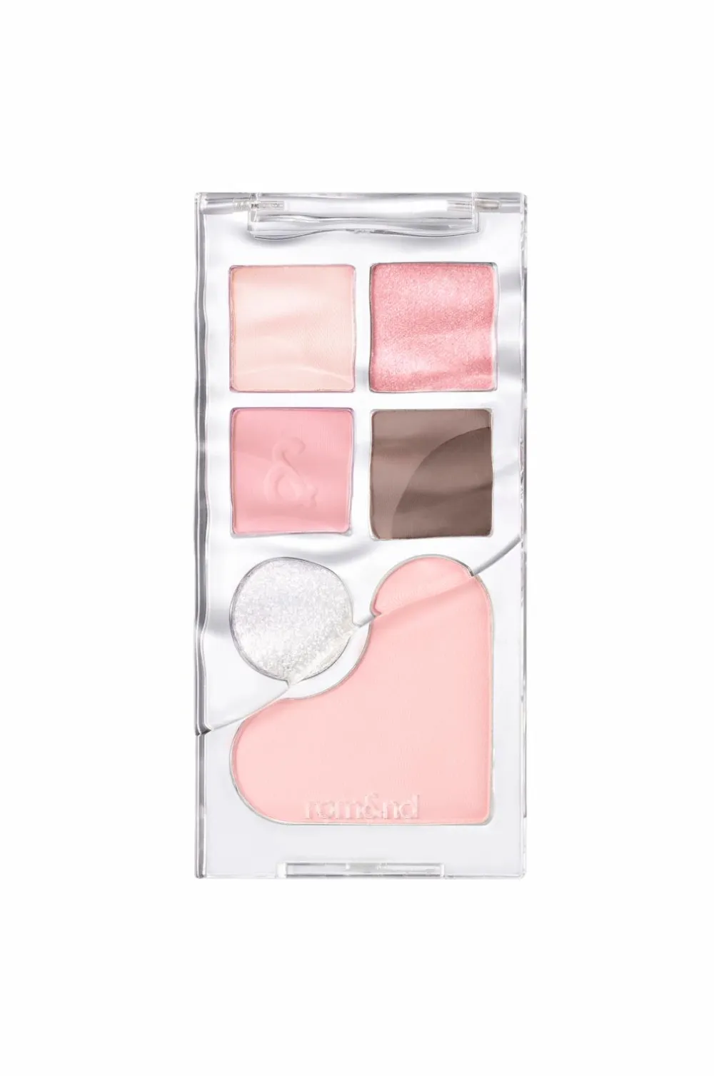rom&nd Bare Layer Palette 02 Strawberry Mood Hot