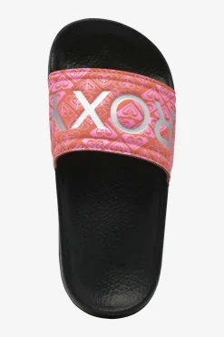 Roxy Badesko|Sandaler>Badesandaler RG Slippy II Black/red print