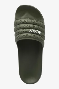 Roxy Badetøfler Slippy WP J Sndl Bmg Army green