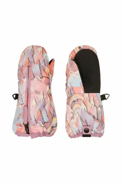 Roxy Handsker & Vanter>Skihandsker Snows UP Mitt Coral Chic Papercut