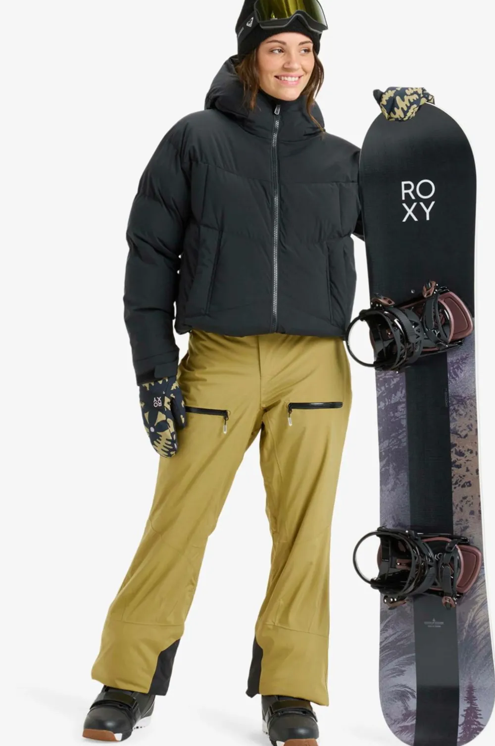 Roxy Skijakke Alofted Puffy JK True black Best