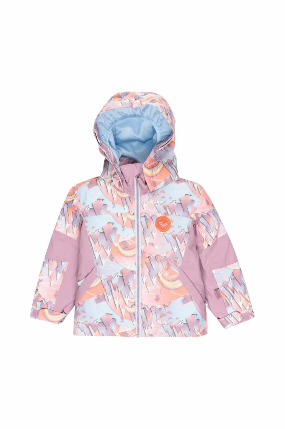 Roxy Skijakke Snowy Tale JK Coral chic papercut Sale