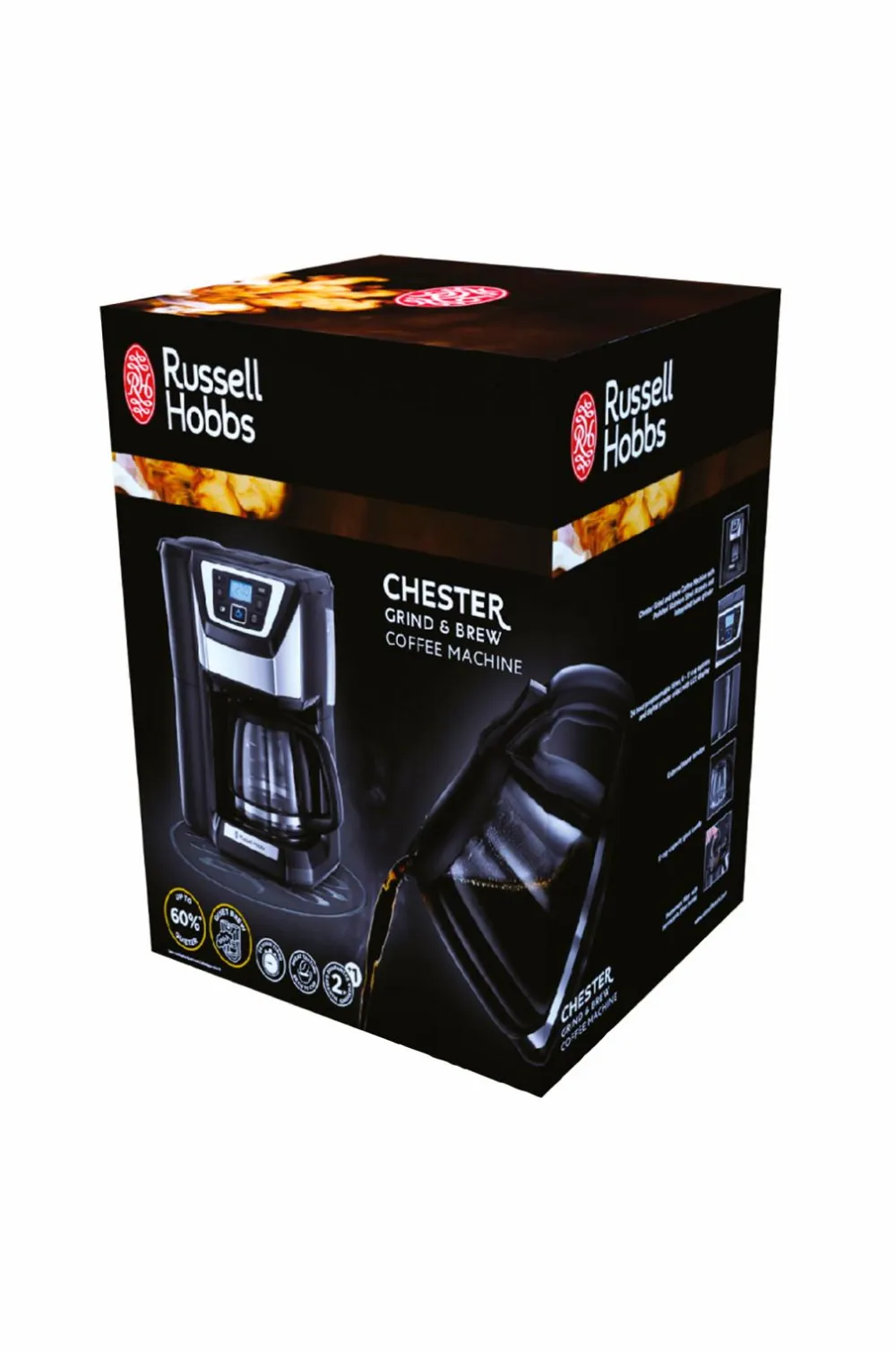 Russell Hobbs Kaffe- & Espressomaskiner>Kaffemaskine Grind&Brew