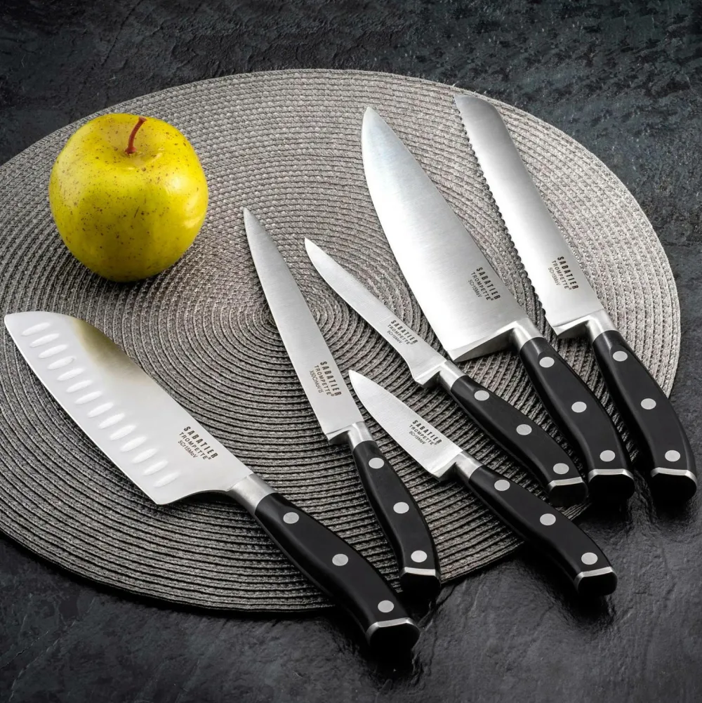 Sabatier Trompette Brødkniv Vulcano Black Sale