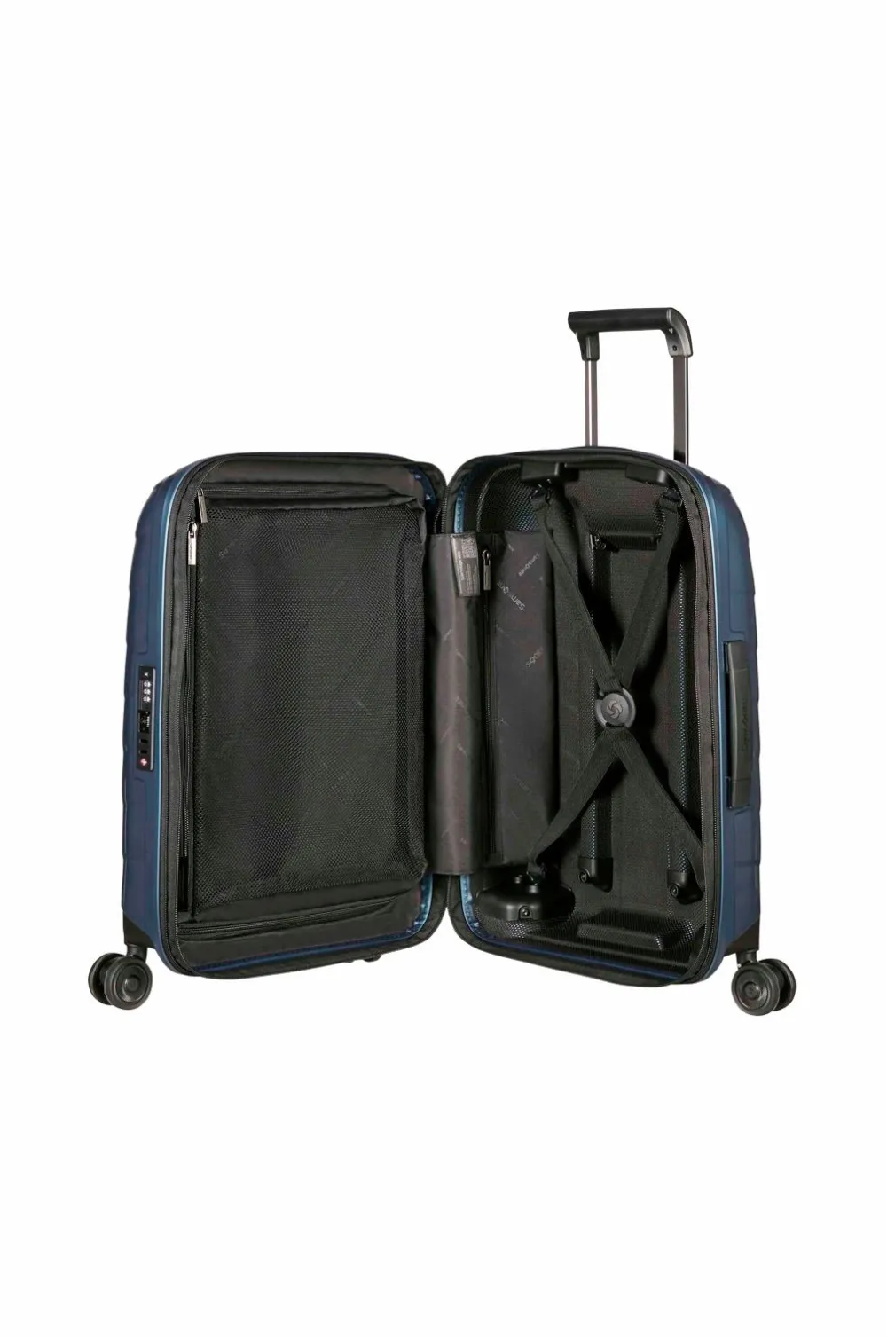 Samsonite Kufferter|Kufferter>Kabinekuffert Attrix Spinner 55 Exp Steel Blue No color