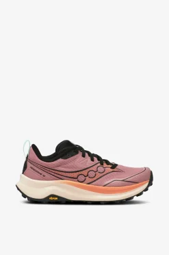 Saucony Trail løbesko Peregrine 16 Mauve/salmon Hot