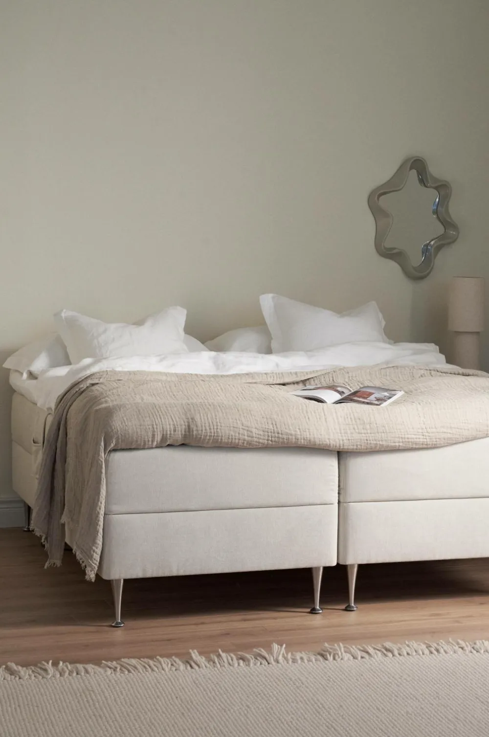 Scapa Senge & Madrasser>Justerbar seng Luna Fast/medium Beige