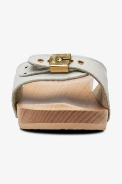 Scholl Iconic Træsko SL Pescura Heel White Best