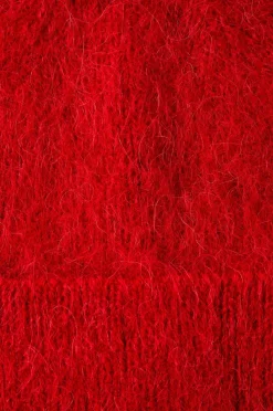 Selected FEMME Hue SsfFiona Alpaca Blend Beanie Equestrian red