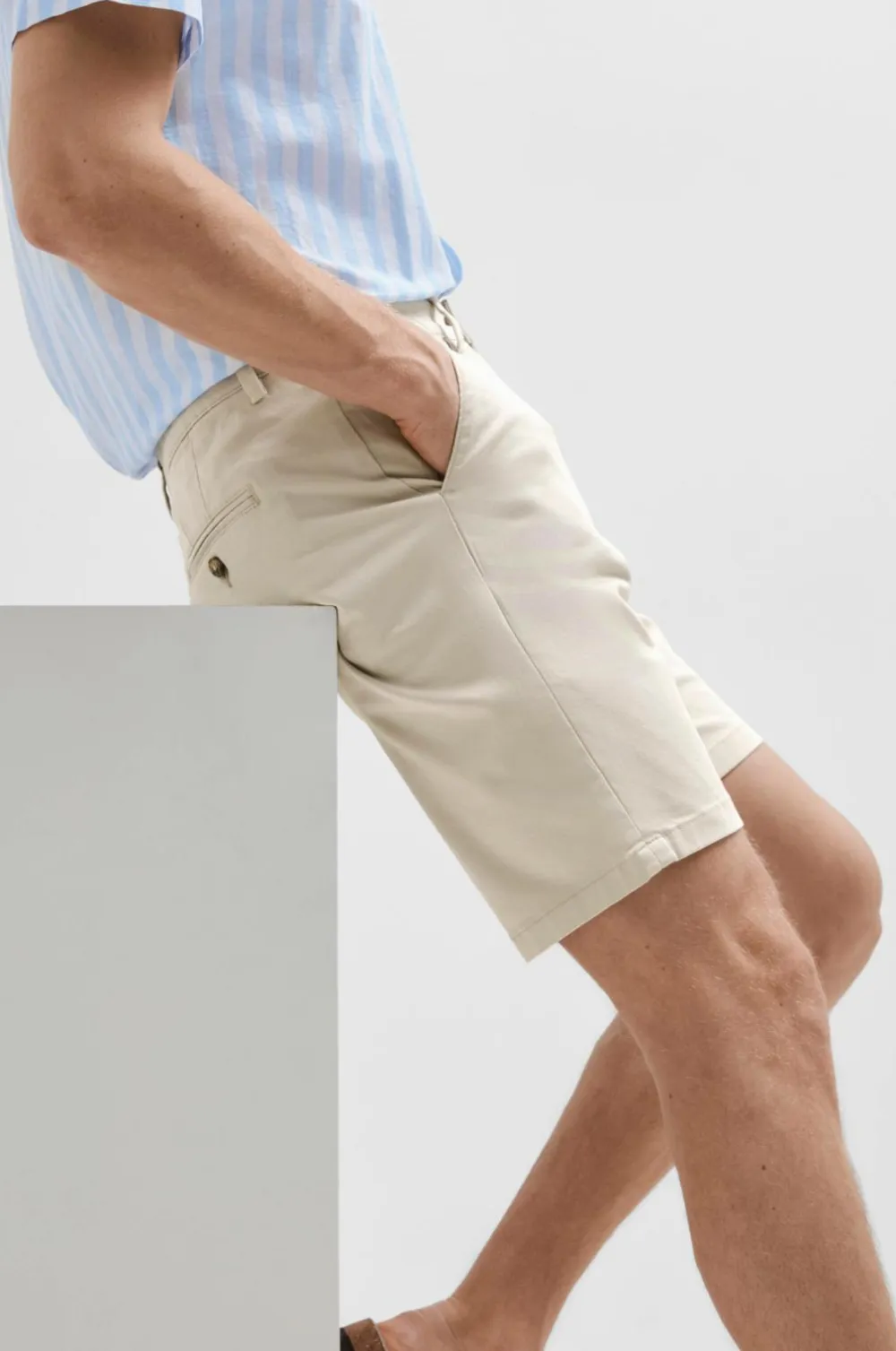 Selected HOMME Chinoshorts slhSlim-Miles Flex Shorts Moonstruck