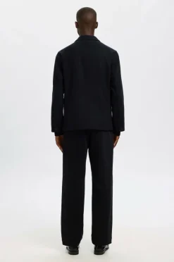 Selected HOMME Jakke slhLandon Wool Blend Navy blazer Best