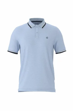 Selected HOMME Poloshirt slhSlim-Atlas Sport SS Polo Cashmere blue Outlet