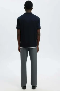Selected HOMME Poloshirt slhFave Button SS Polo Sky captain Best