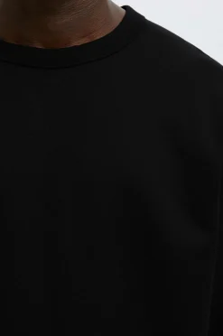 Selected HOMME Sweatshirt slhRelaxluke LS Sweat Crew Neck Black
