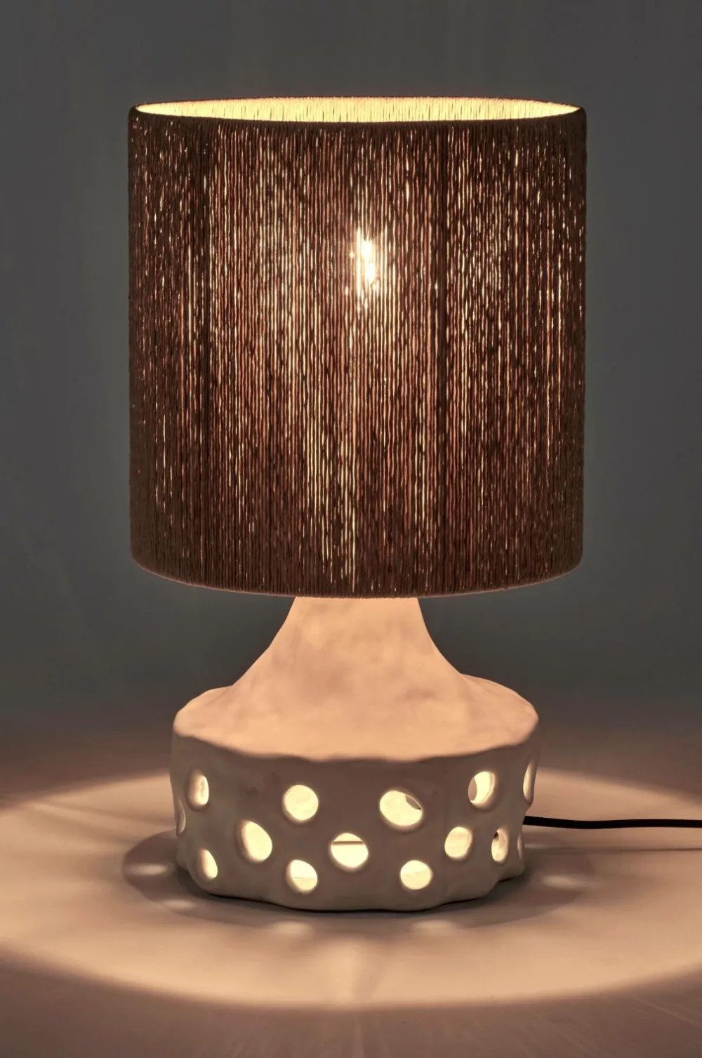 Serax Bordlamper>Bordlampe N°2 - Oya By Sophie Casier Beige mørkebrun