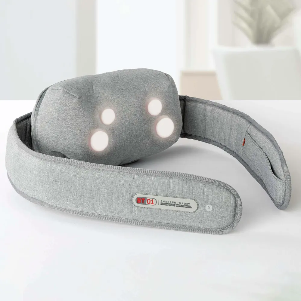 Sharper Image Massager Multi-Function Shiatsu Full Body Ledningsfri Hot