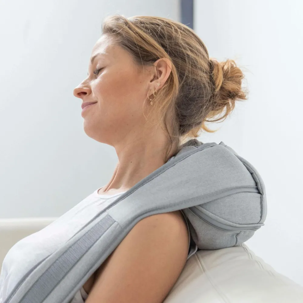 Sharper Image Massager Multi-Function Shiatsu Full Body Ledningsfri Hot