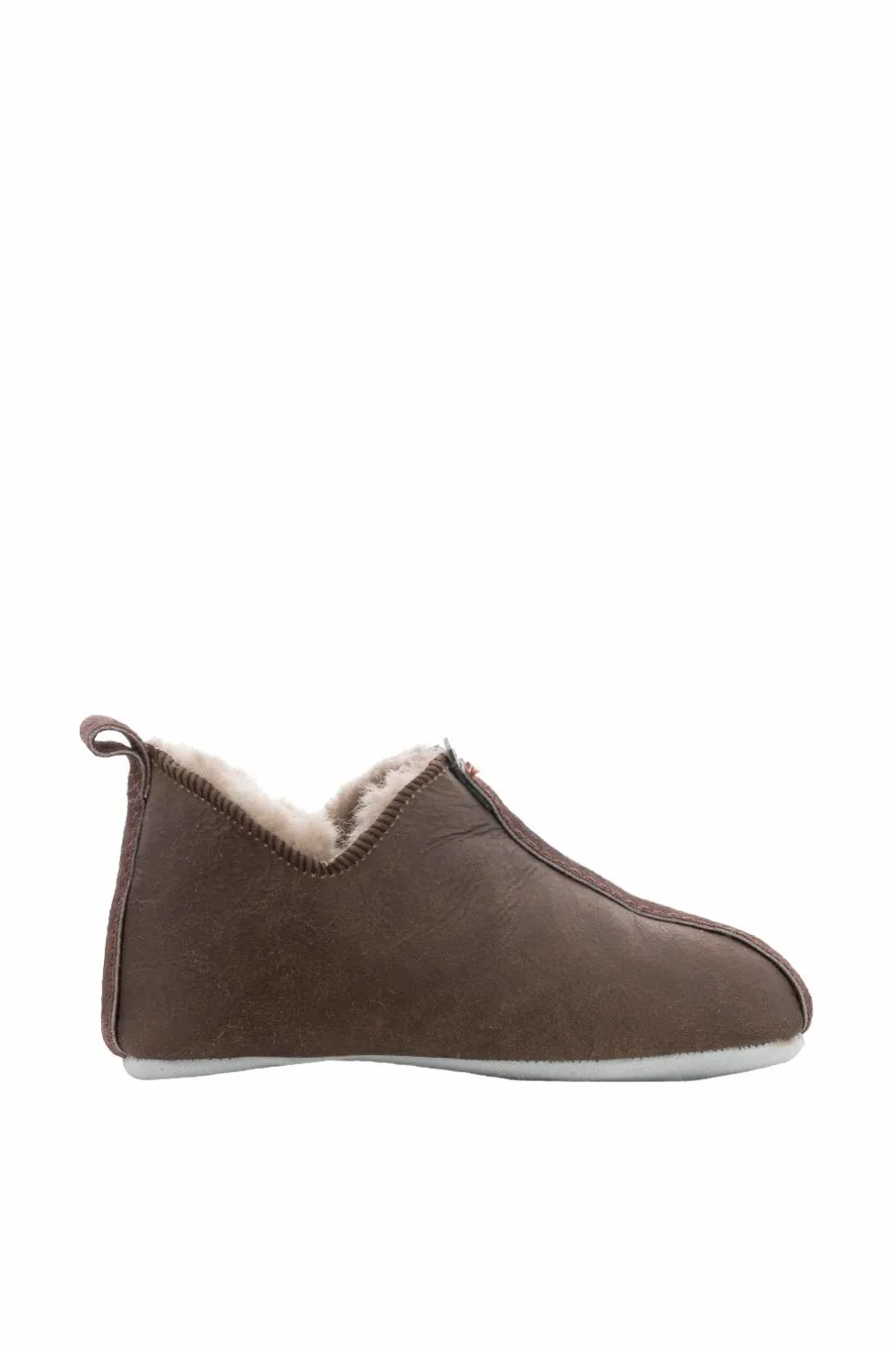 Shepherd Fåreskindshjemmesko Viared Stone Oiled Antique Online