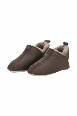 Shepherd Fåreskindshjemmesko Viared Stone Oiled Antique Online