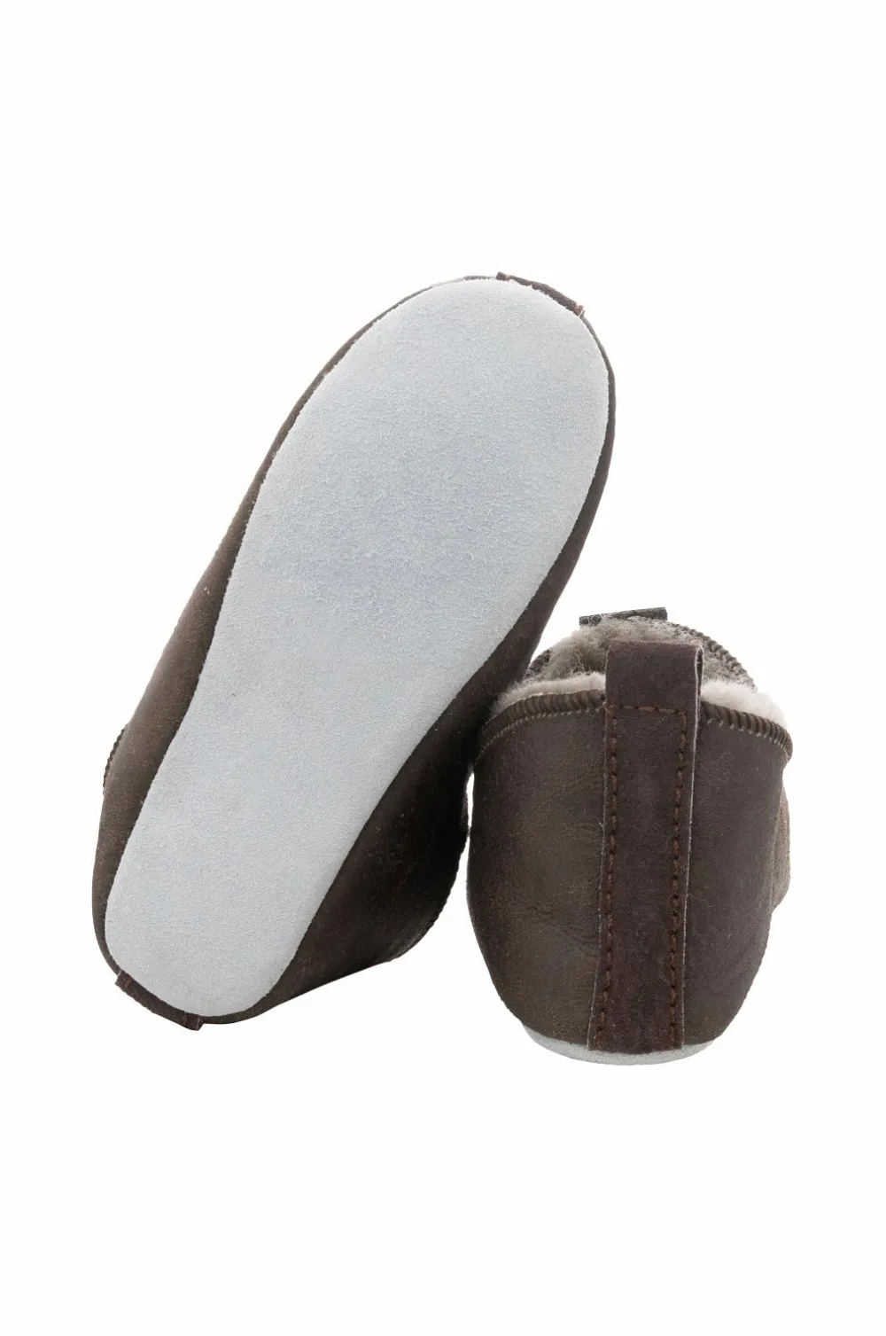 Shepherd Fåreskindshjemmesko Viared Stone Oiled Antique Online
