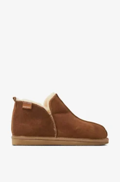 Shepherd Fåreskindshjemmesko Annie Antique/cognac Sale