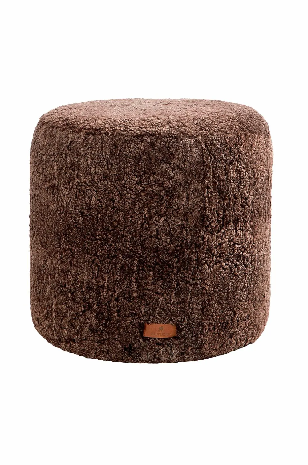 Shepherd Frida fåreskindspuf Cappuccino Clearance