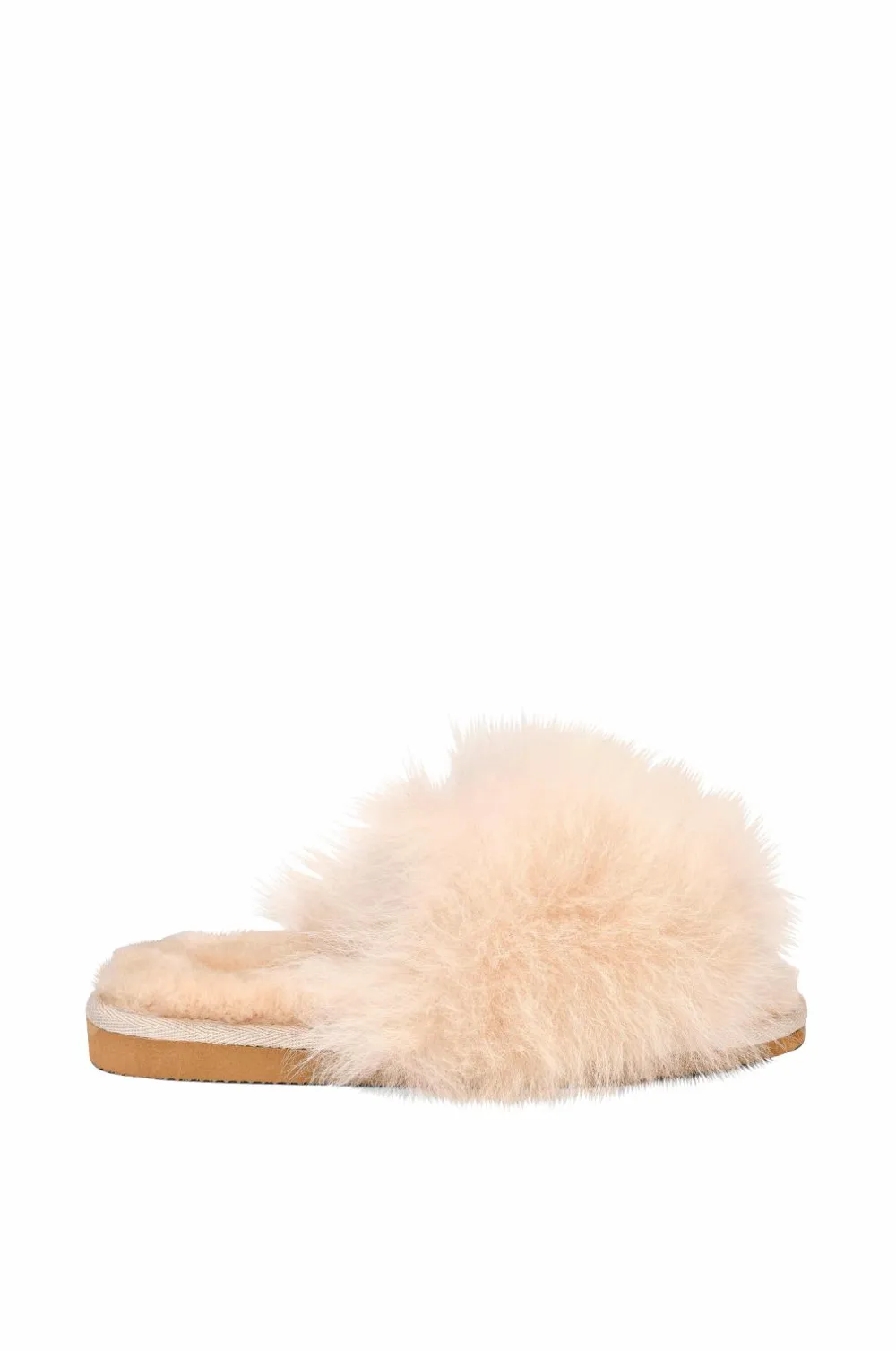 Shepherd Hjemmesko Tessan slip-on i fåreskind Honey