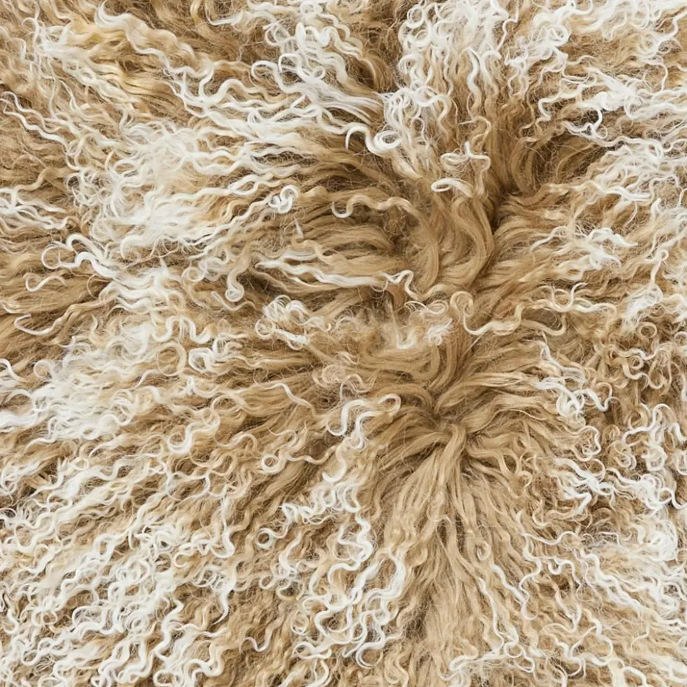 Skinnwille Fåreskind Shansi Beige snowtop Outlet