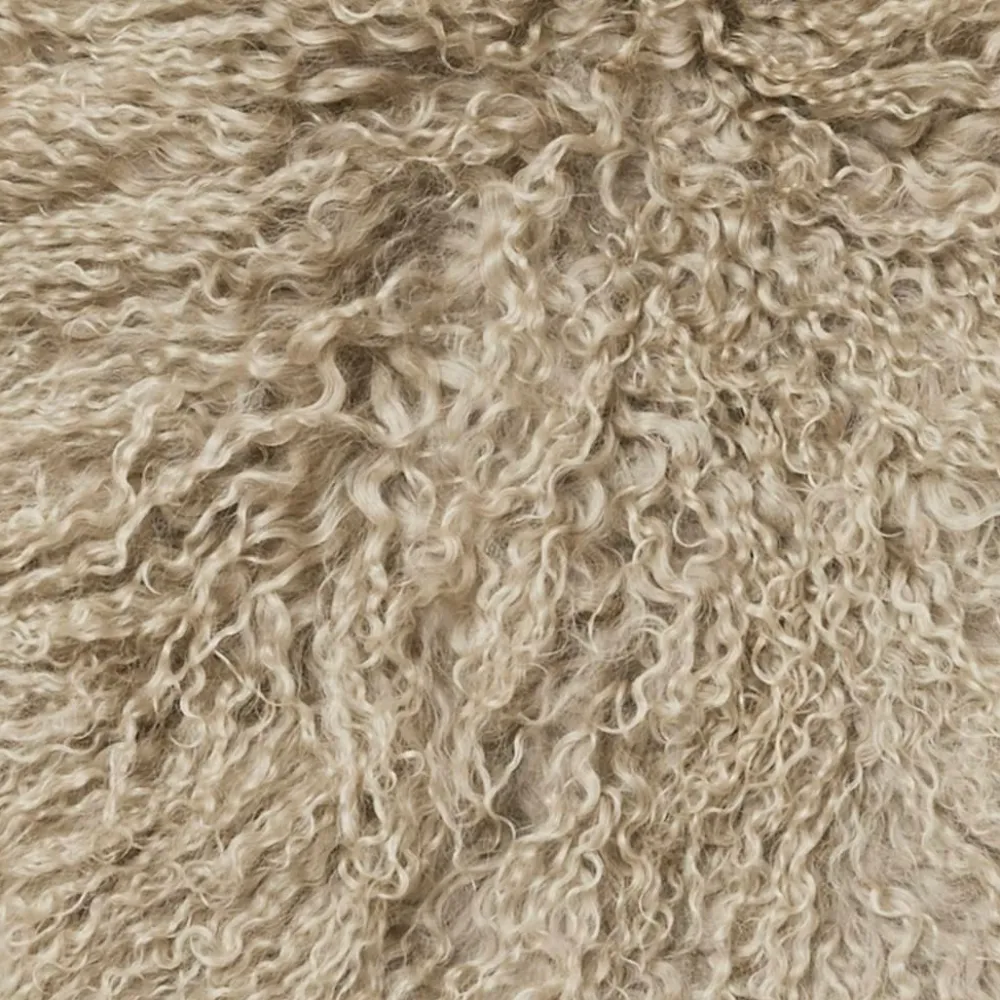 Skinnwille Fåreskind Shansi TAUPE Best