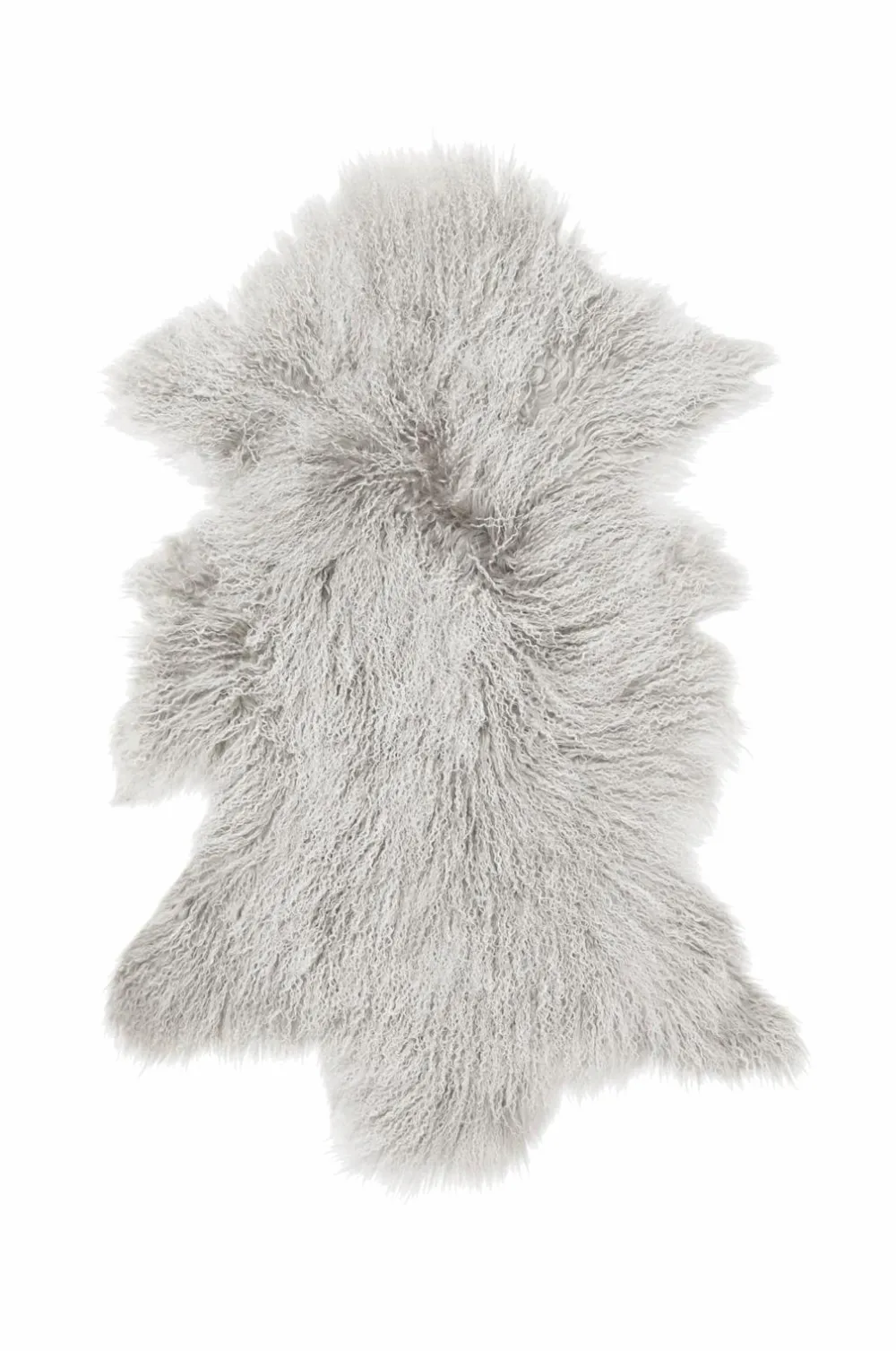 Skinnwille Fåreskind Shansi Lightgrey snowtop