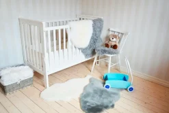 Skinnwille Lammeskind Babycare Grey shorn Hot