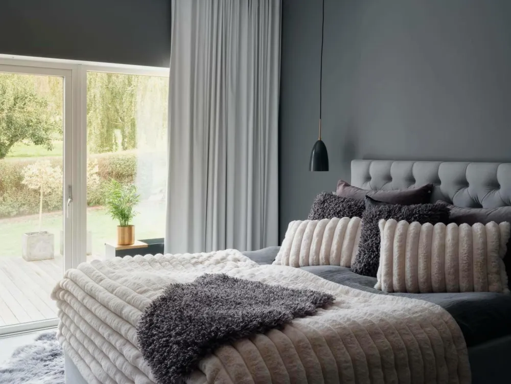 Skinnwille Skind & Skindtæpper>Skind imitation Wooly Grey