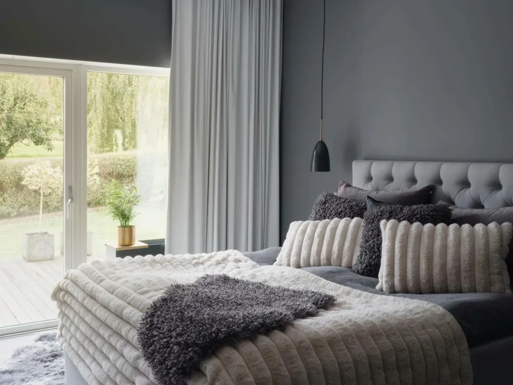 Skinnwille Skind & Skindtæpper>Skind imitation Wooly Grey