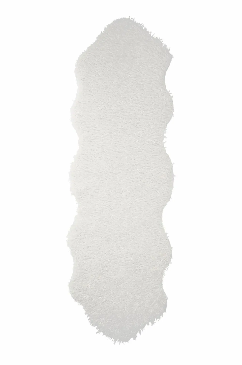 Skinnwille Skind & Skindtæpper>Tæppeimitation Wooly 180cm Elfenben
