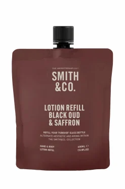 Smith & Co. Kropspleje|Kropspleje>Black Oud & Saffron Refill Hand & Body Lotion 400 ml No color