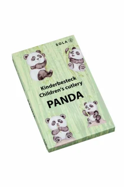 Sola Børnebestik Sæt med 4 Panda Sale