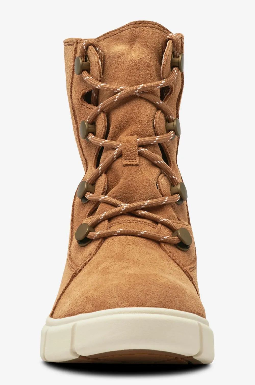 Sorel Vinterfodtøj>Ankelstøvler EXPLORER™ III JOAN WP Tawny Buff, Chalk