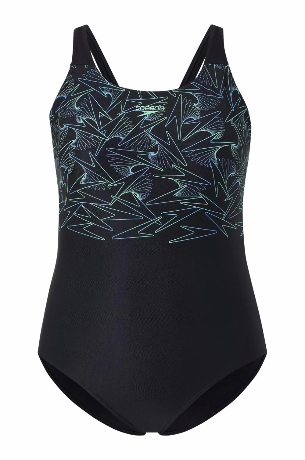 Speedo Badedragter|Badetøj>Badedragt Womens HyperBoom Placement Muscleback Green