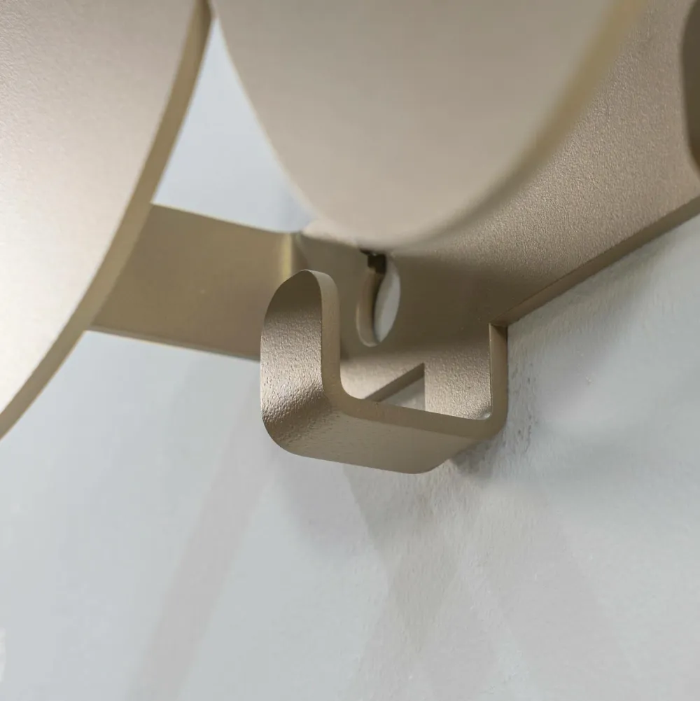 Spinder Design Entrémøbler>Knagerække Tumulo medium Champagne