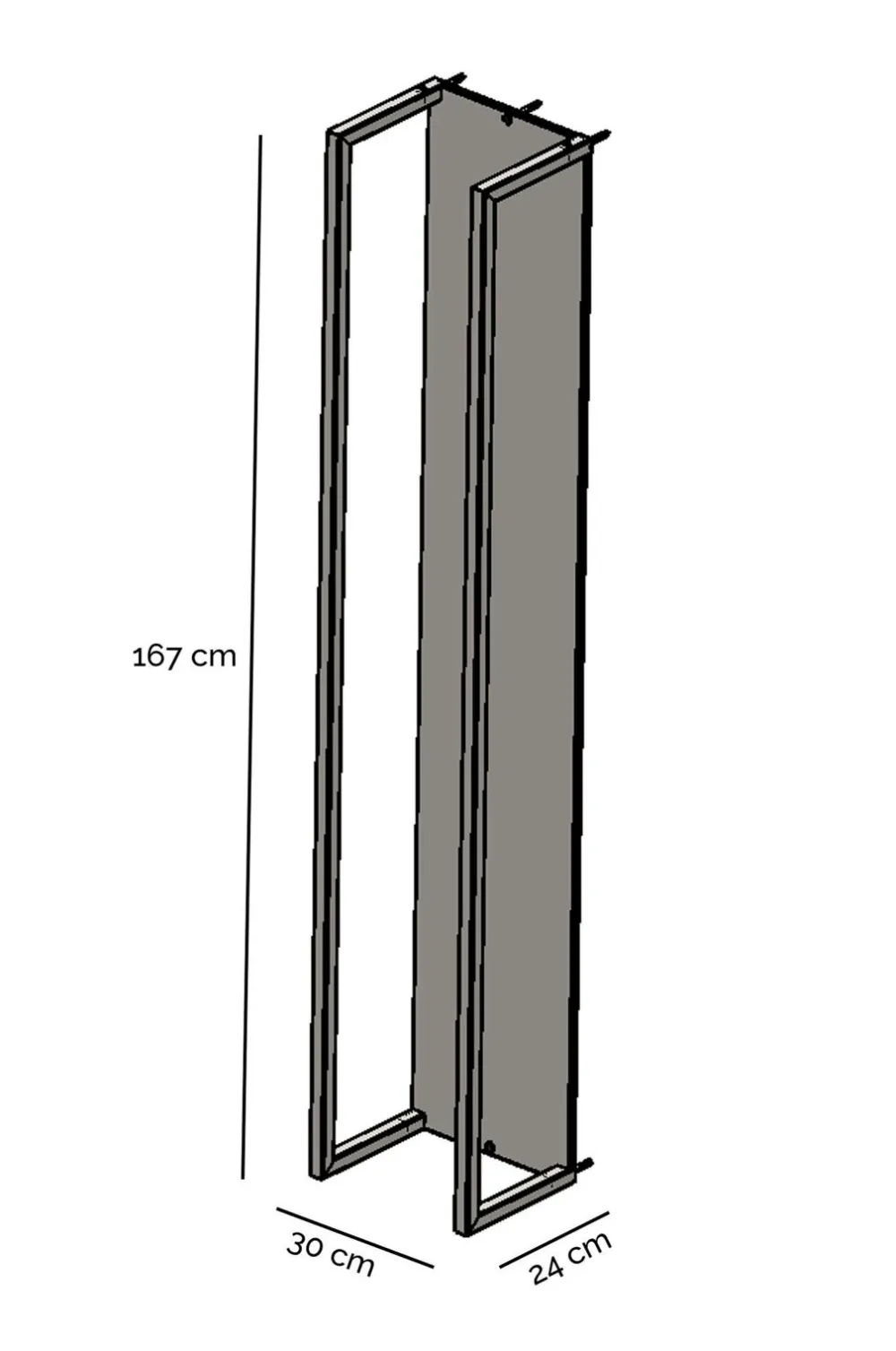 Spinder Design Småopbevaring>Opbevaring af træ Cubic Fire Sort