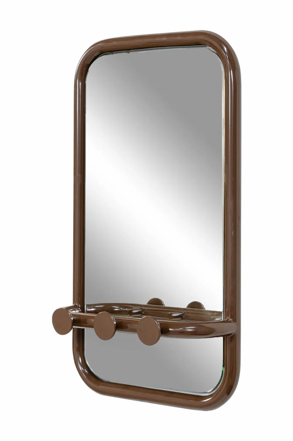 Spinder Design Retro Spejl Chokoladebrun New